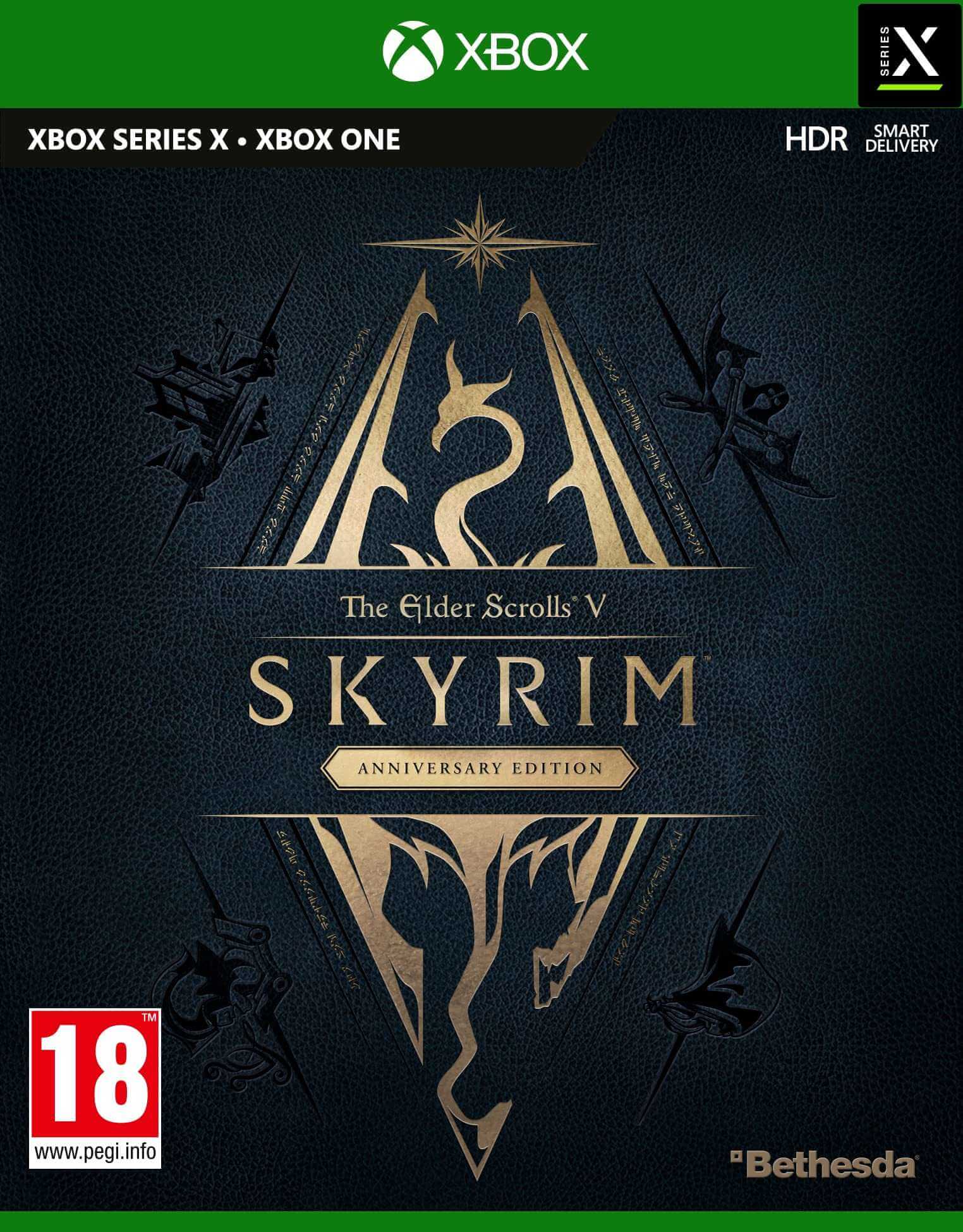 GameRaid Video Game The Elder Scrolls V Skryim Anniversary Edition Xbox One