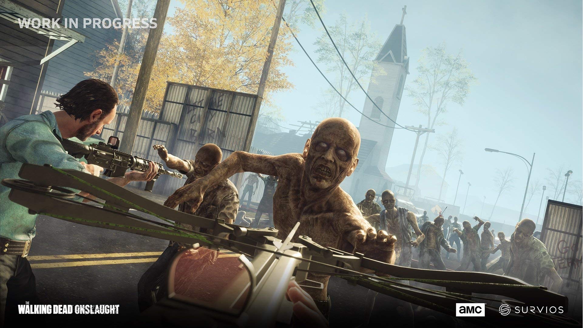 GameRaid Video Game The Walking Dead: Onslaught PS4 VR