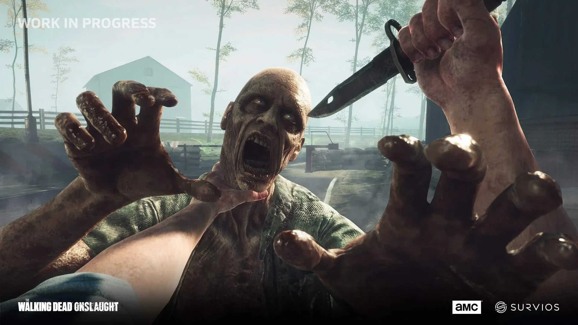 GameRaid Video Game The Walking Dead: Onslaught PS4 VR