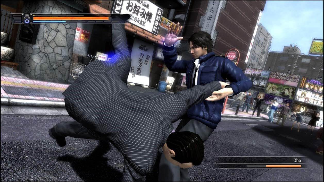 GameRaid Video Game The Yakuza Remastered Collection – PlayStation 4