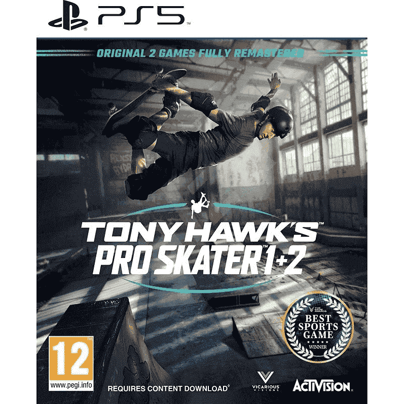 GameRaid Video Game Tony Hawk's Pro Skater 1+2 PS5
