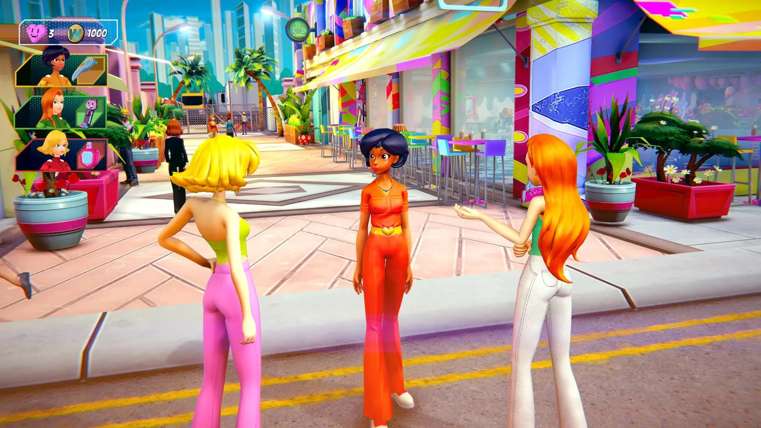GameRaid Video Game Totally Spies Cyber Mission Nintendo Switch