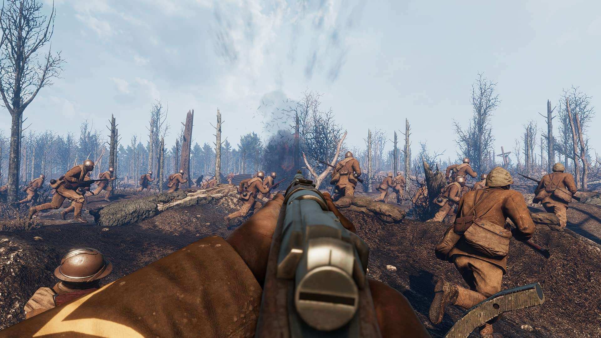 GameRaid Video Game WWI Verdun Western Front PS5