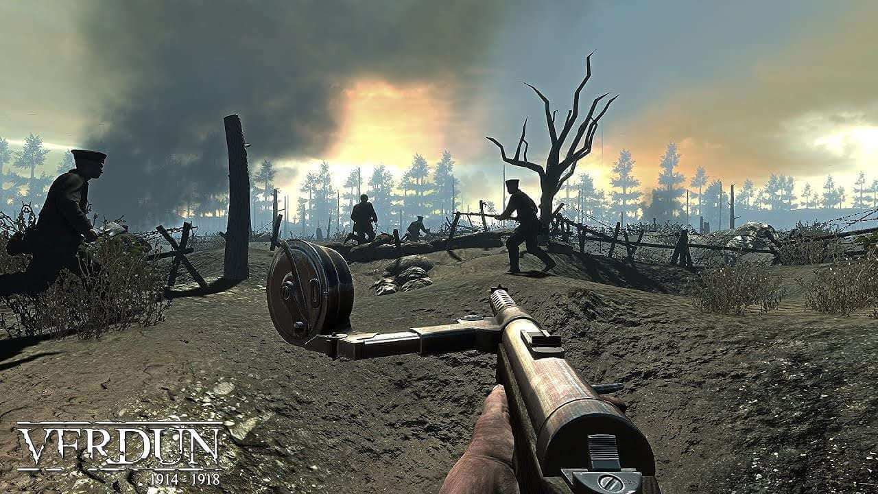 GameRaid Video Game WWI Verdun Western Front PS5