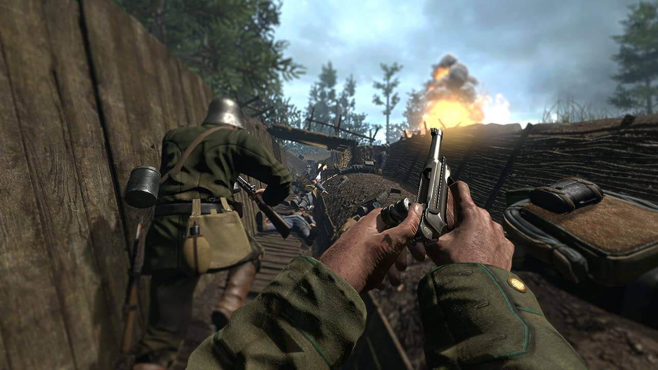 GameRaid Video Game WWI Verdun Western Front PS5