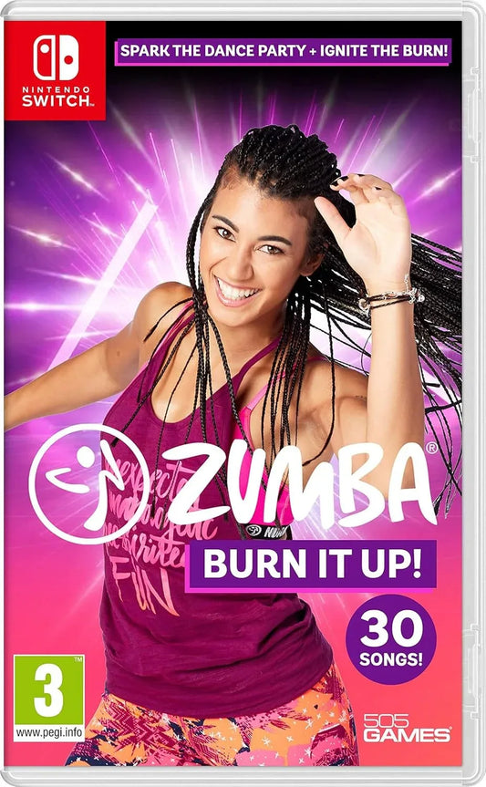 GameRaid Video Game Zumba: Burn It Up! (Nintendo Switch)