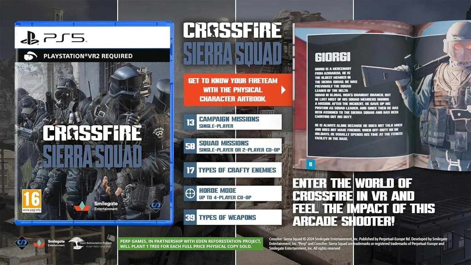 GameRaid Video Games Crossfire Sierra Squad PSVR PS5