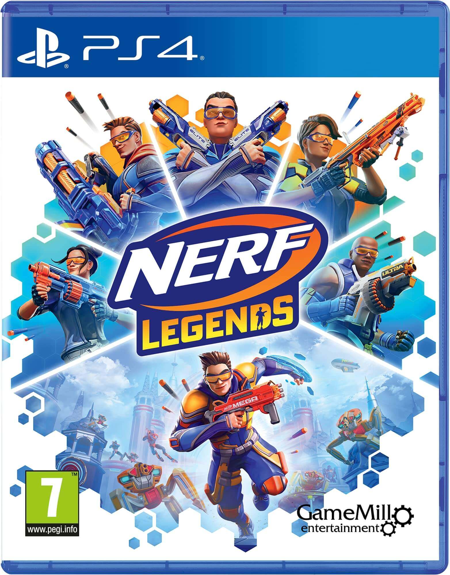 GameRaid Video Games NERF Legends PS4