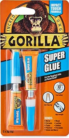 Gorilla Gorilla super Glue 2 pack 3g