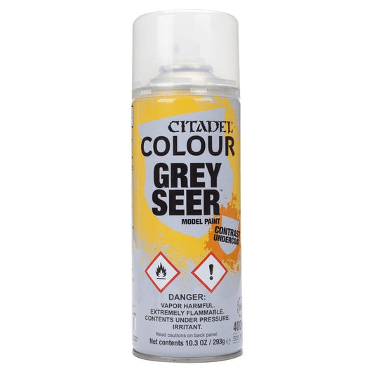 Citadel Spray Paint GREY SEER SPRAY 400ML 5011921175314