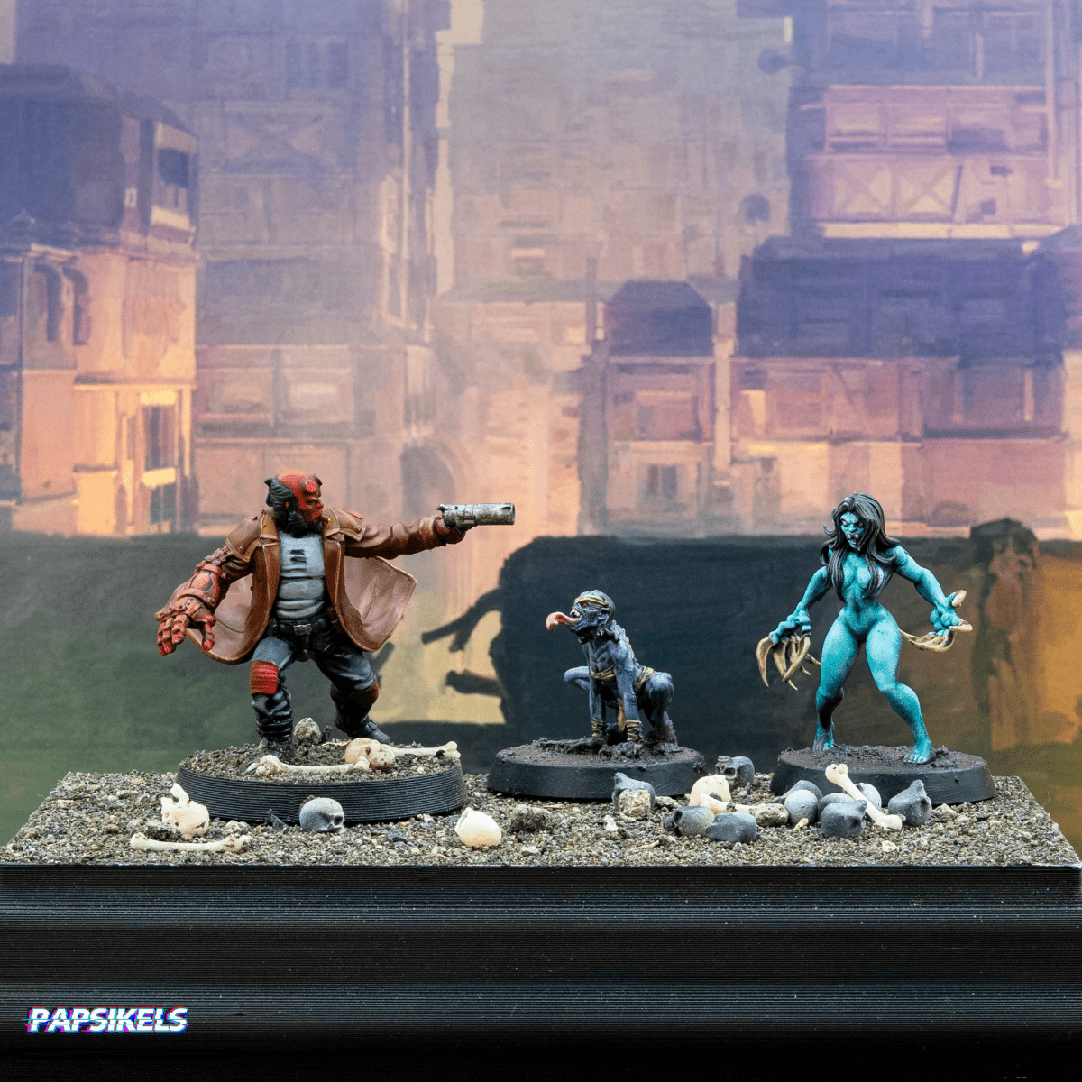 We Print Miniatures singleton_gift 32mm Half-Human Deamon Miniature