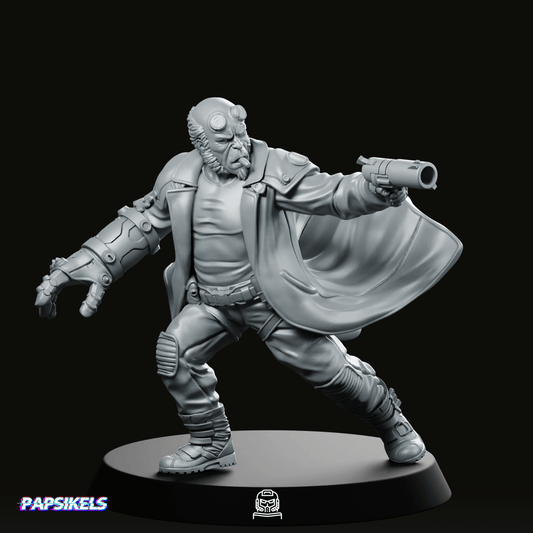 We Print Miniatures singleton_gift 32mm Half-Human Deamon Miniature