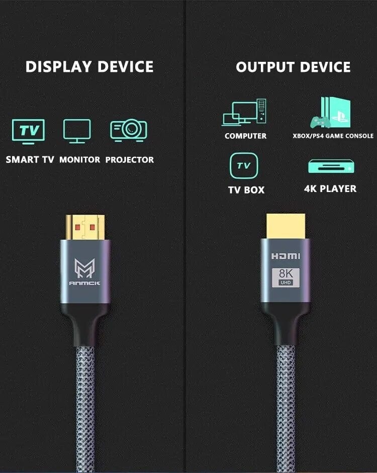 Purple Anime Hdmi Cable 1m