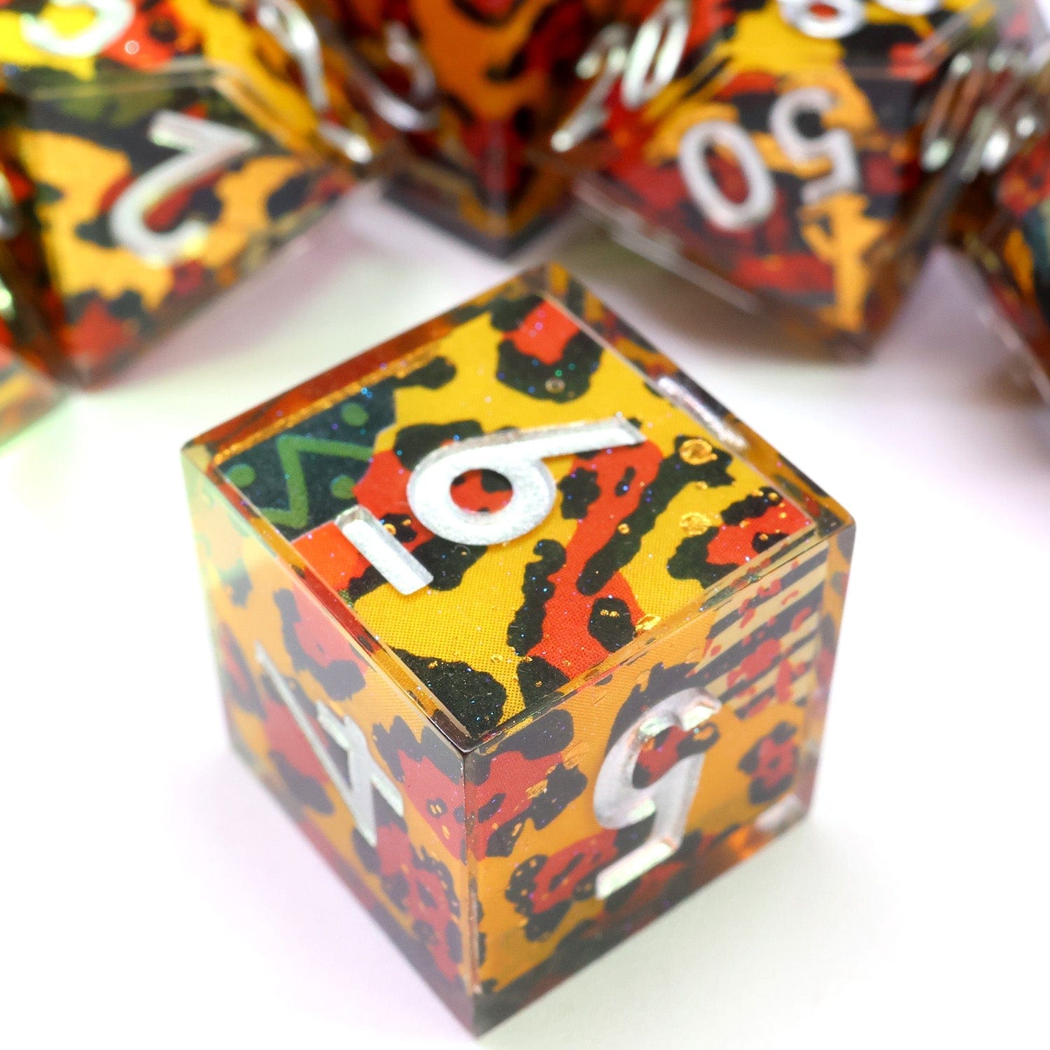 Tabletop Dominion DICE Hexbound Relic | Art Core Dice | 7 Piece Set