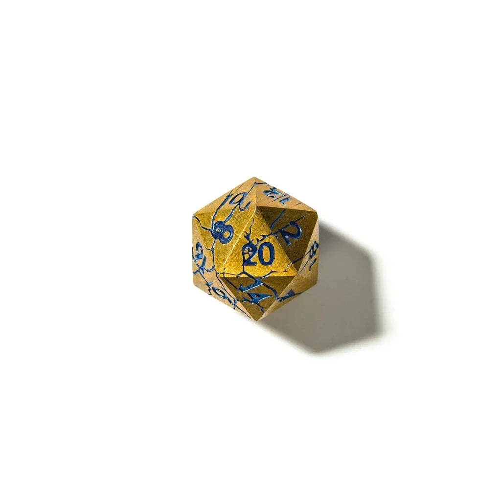 Tabletop Dominion DICE Hextech | Solid Metal | 7 Piece Set