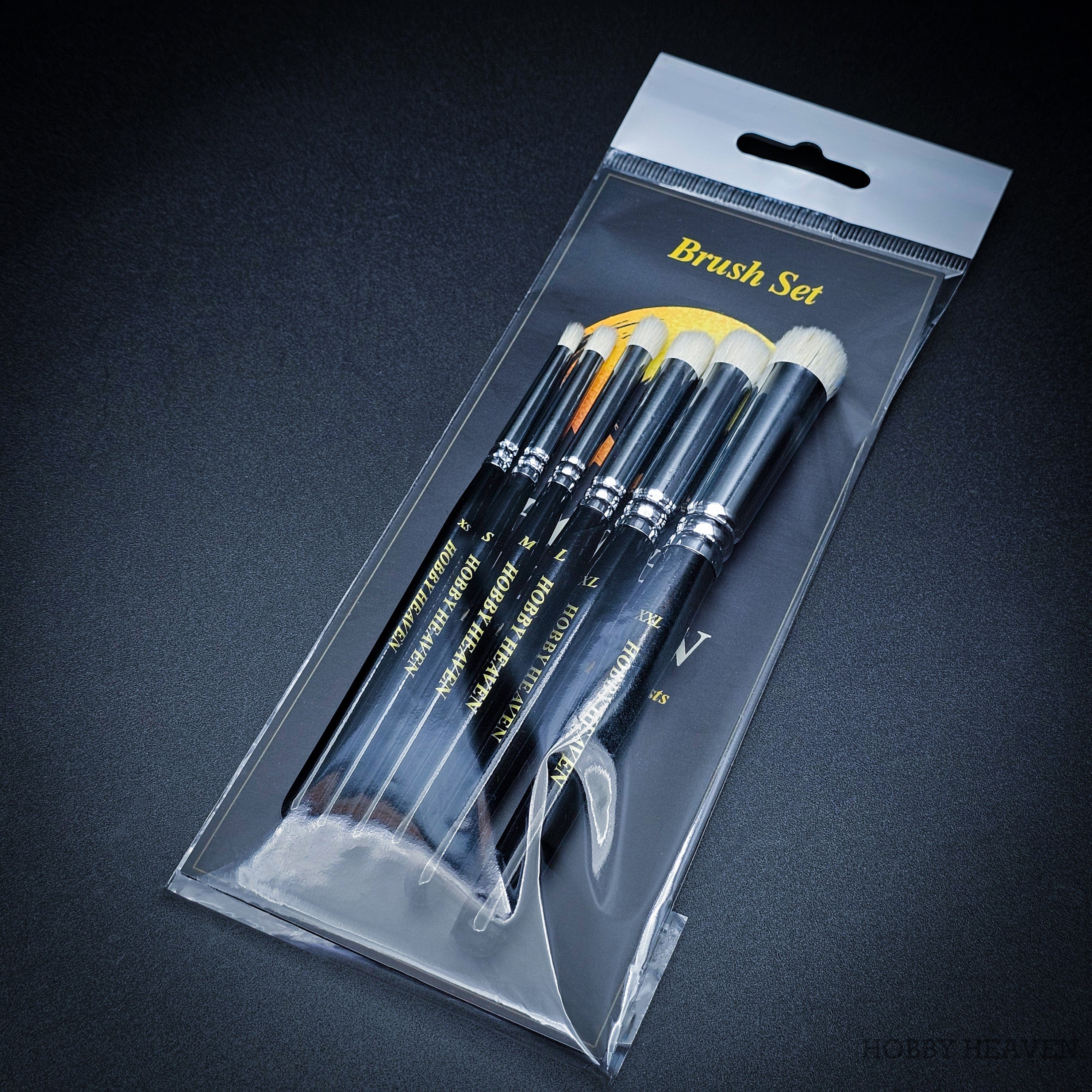 Brush Hobby Heaven Dry Brush Set — Goat Hair Domed 5061001182886