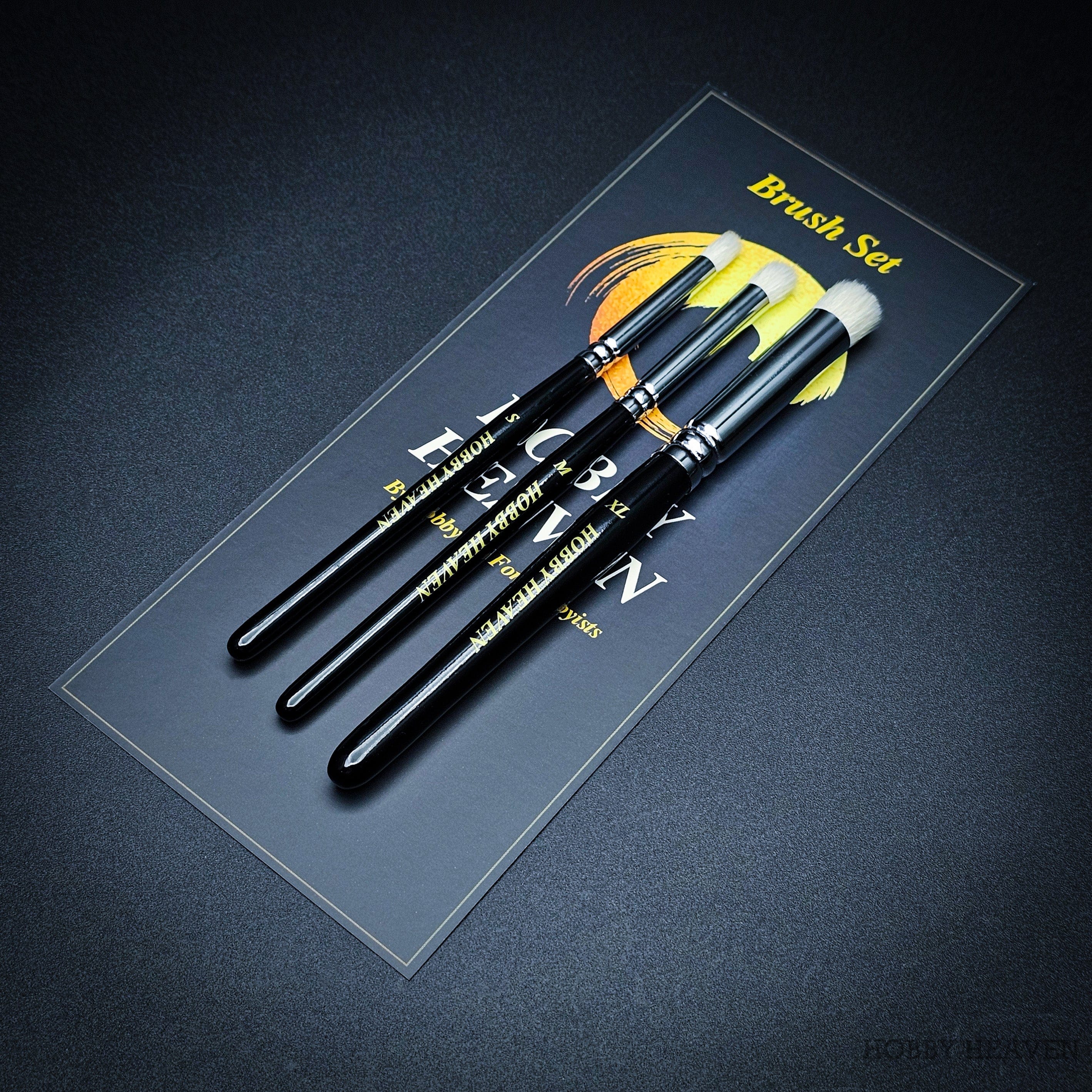 Brush Hobby Heaven Dry Brush Set — Goat Hair Domed 5061001182879