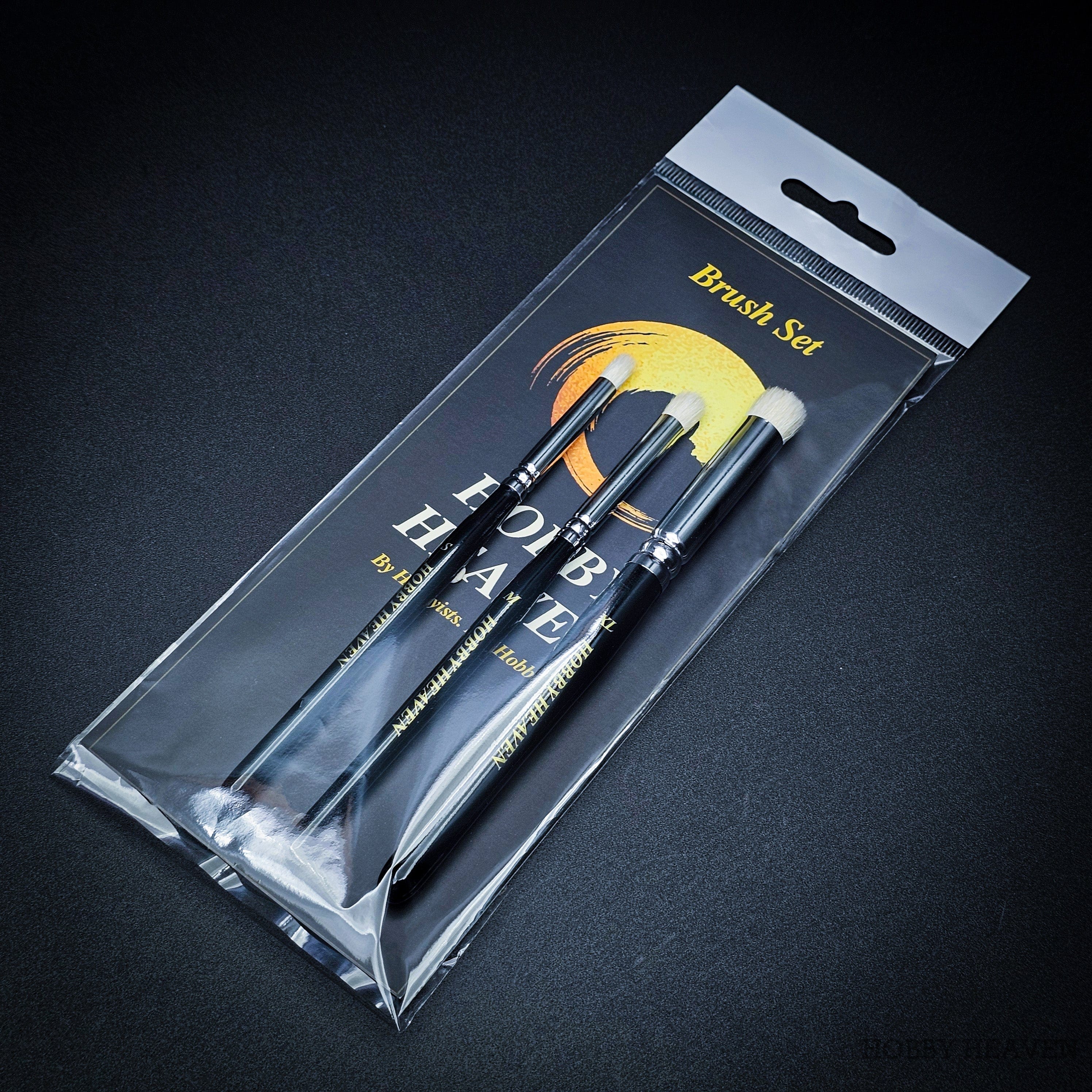 Brush Hobby Heaven Dry Brush Set — Goat Hair Domed 5061001182879