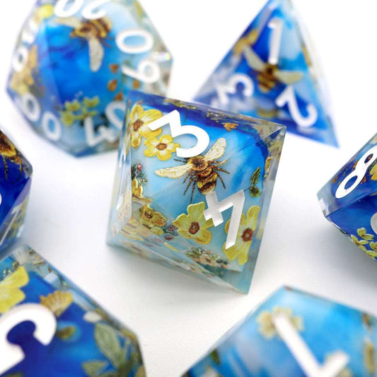 Honeyed Horizon | Art Core Dice| 7 Piece Set - DICE