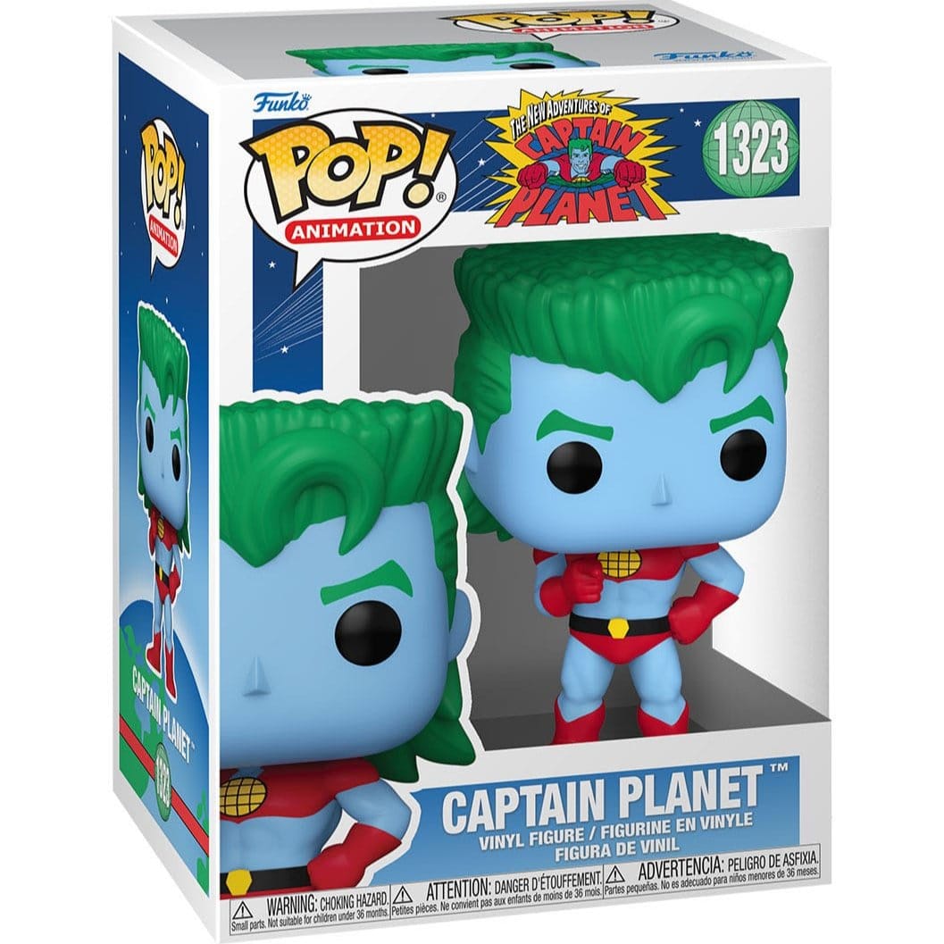 Collectibles Captain Planet Funko POP! Captain Planet 9cm (1323) 889698725552