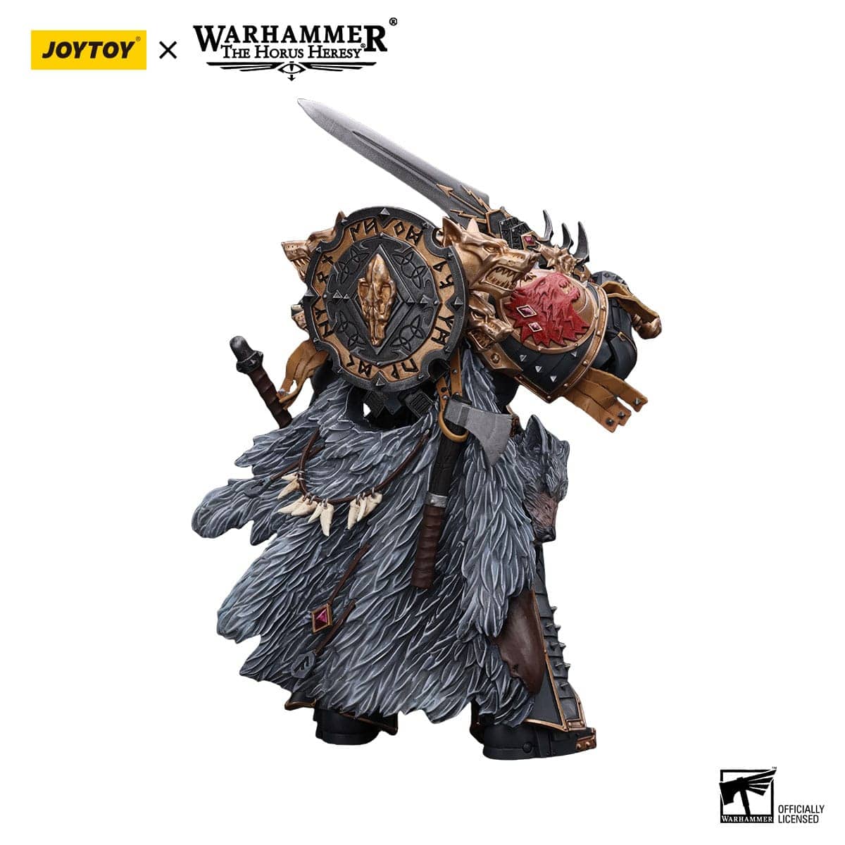 Collectibles Joy Toy Warhammer 40k: Space Wolves Leman Russ Primarch 12cm 6973130376137
