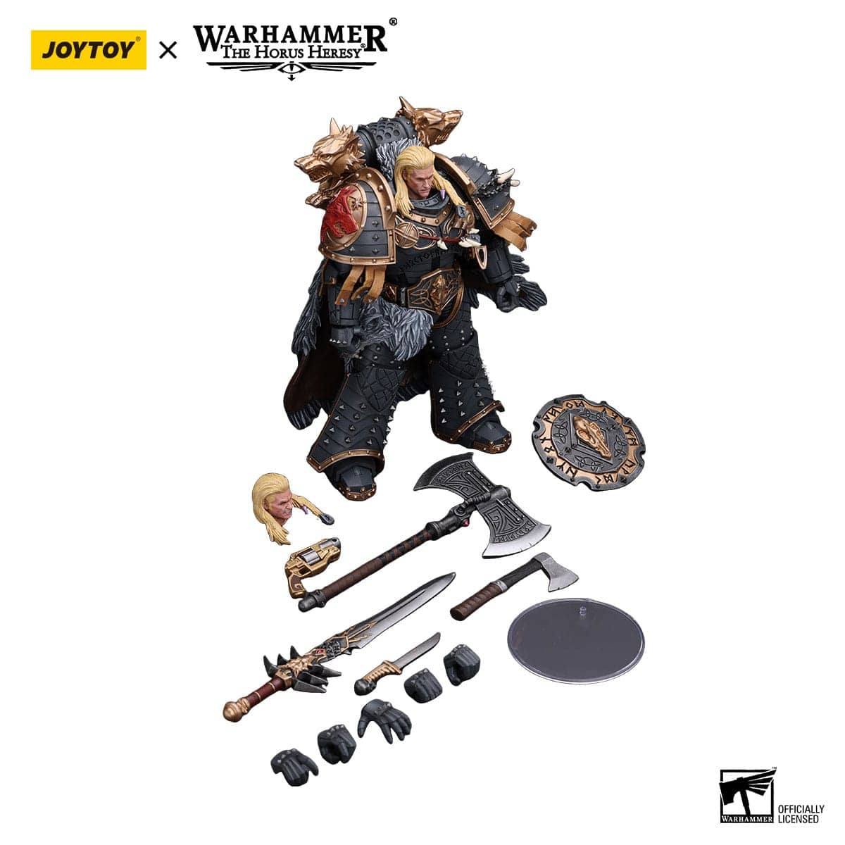 Collectibles Joy Toy Warhammer 40k: Space Wolves Leman Russ Primarch 12cm 6973130376137
