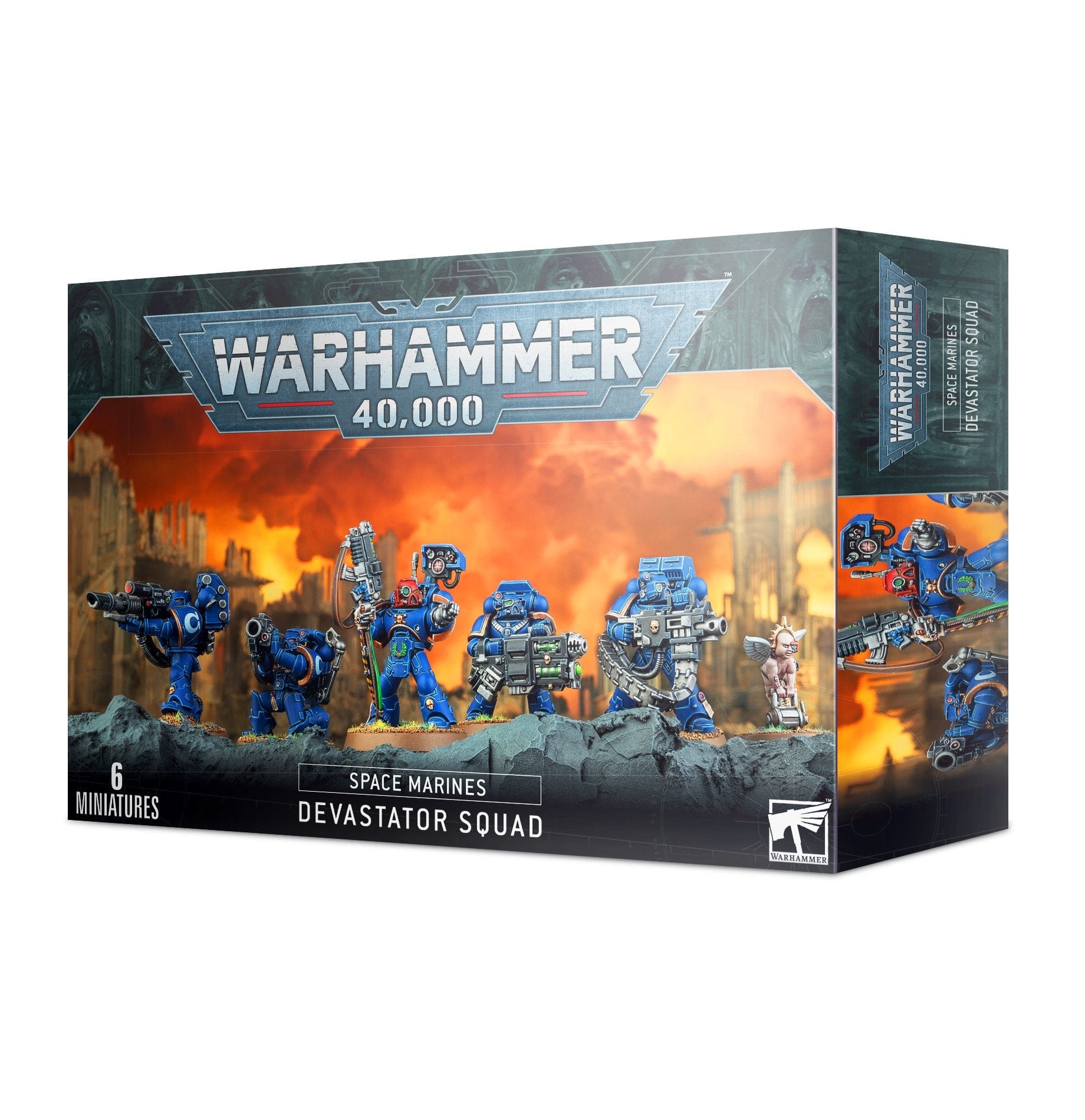 Space Marine SPACE MARINES DEVASTATOR SQUAD 5011921142460