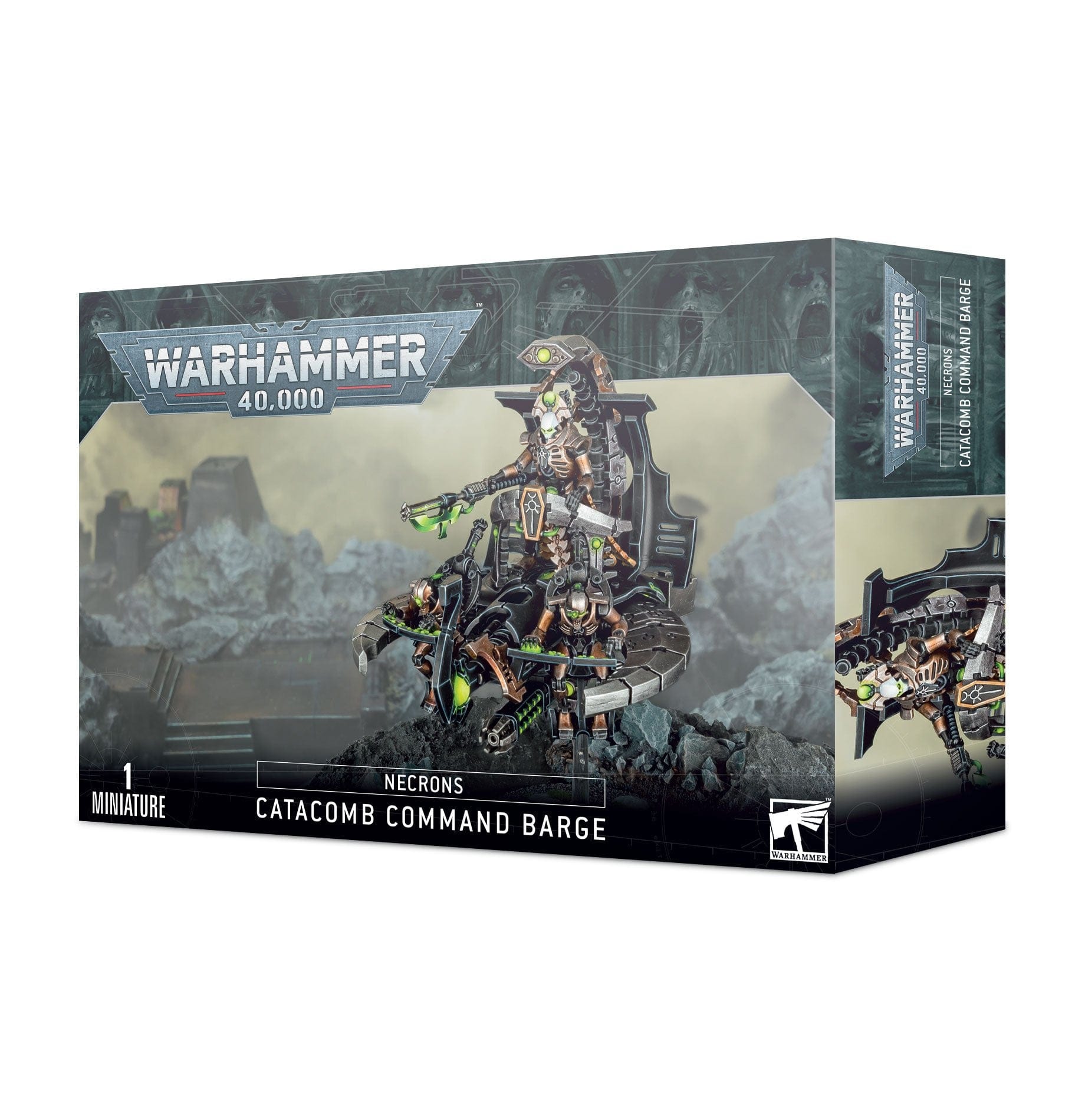 Necron NECRONS : CATACOMB COMMAND BARGE /ANNIHILATION BARGE 5011921139194