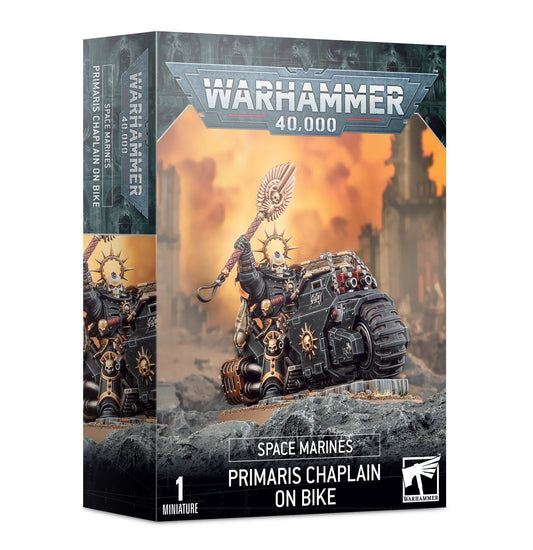 Space Marine SPACE MARINES: PRIMARIS CHAPLAIN ON BIKE 5011921135202