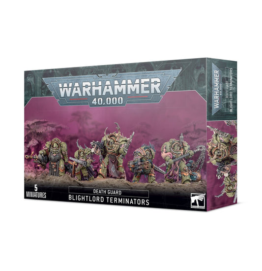 Death Guard DEATH GUARD BLIGHTLORD TERMINATORS 5011921153534