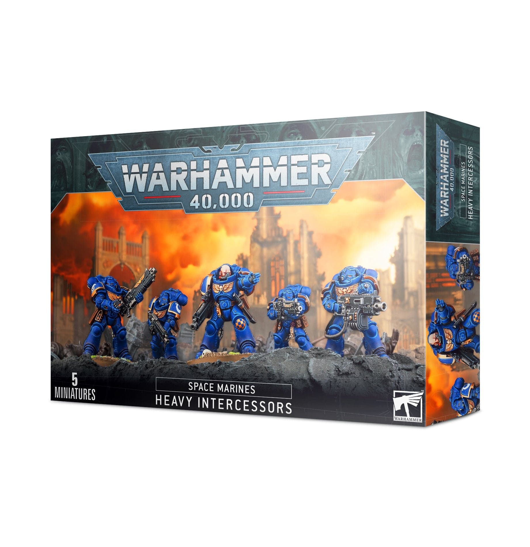 Space Marine SPACE MARINES HEAVY INTERCESSORS 5011921138869