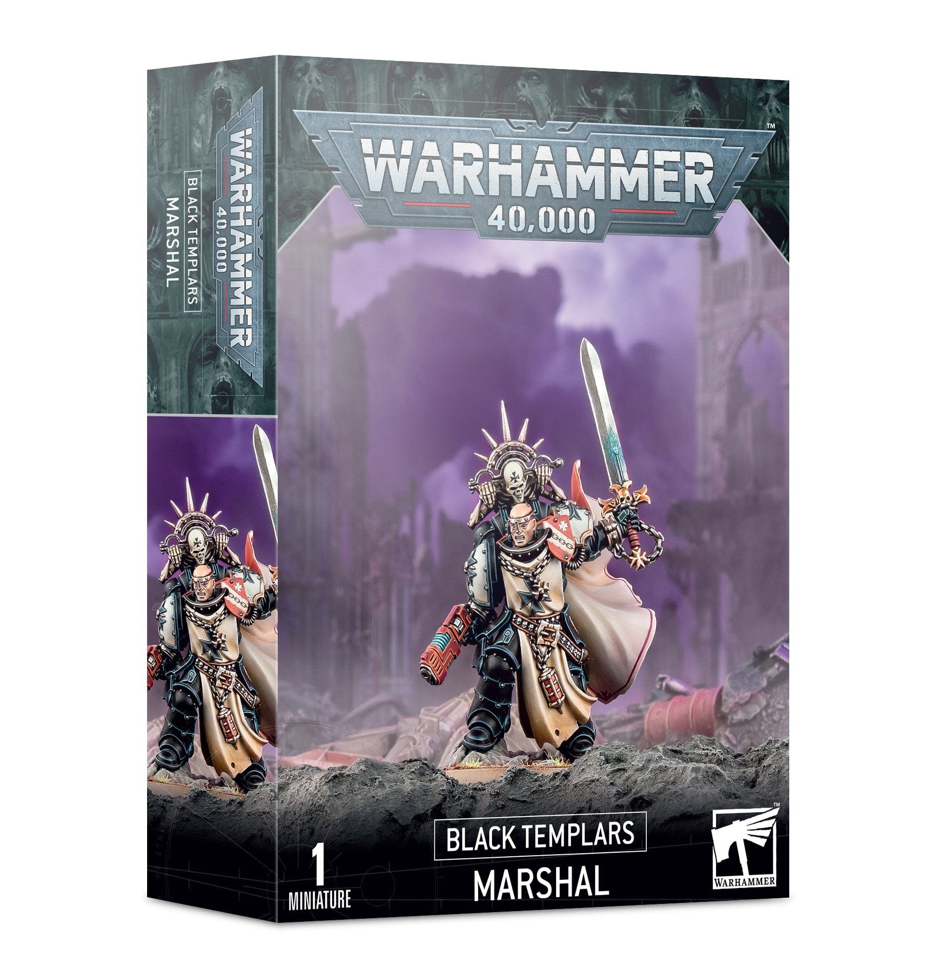 Space Marine BLACK TEMPLARS: MARSHAL 5011921162888