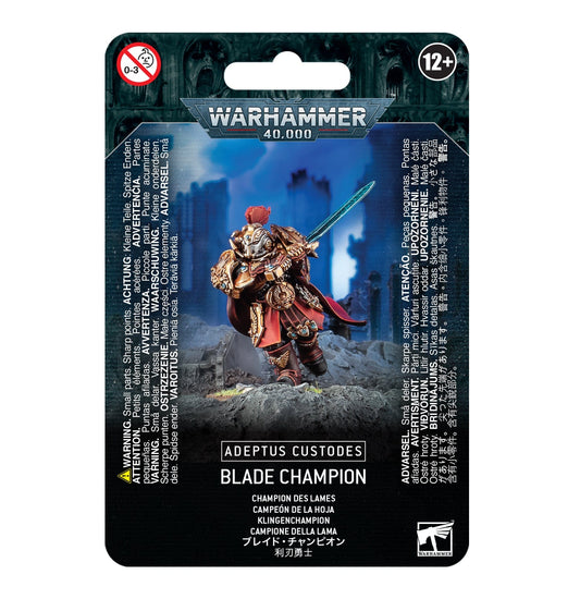 ADEPTUS CUSTODES ADEPTUS CUSTODES: BLADE CHAMPION 5011921163106