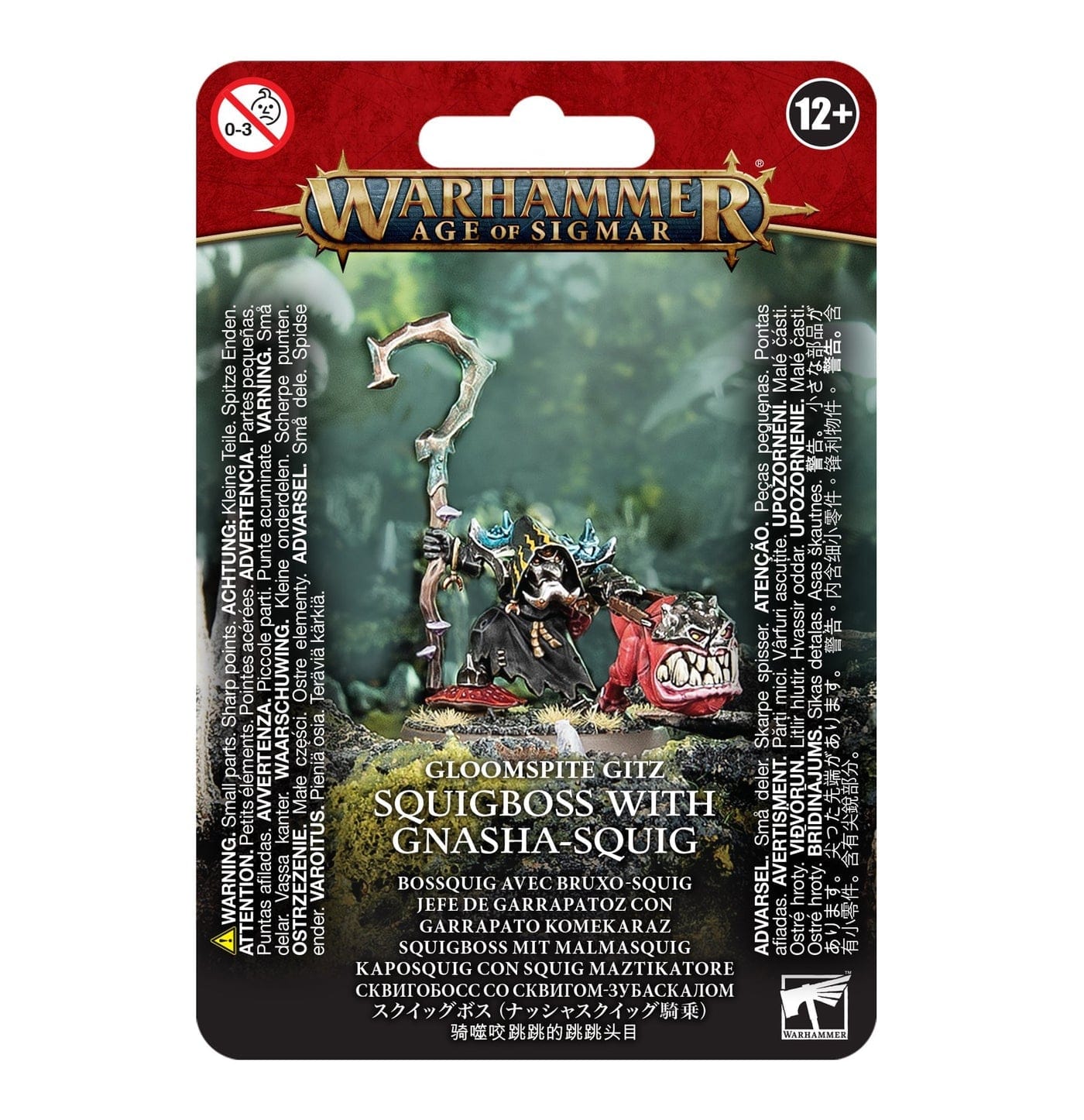 Gloomspite Gitz SQUIGBOSS WITH GNASHA-SQUIG 5011921254552