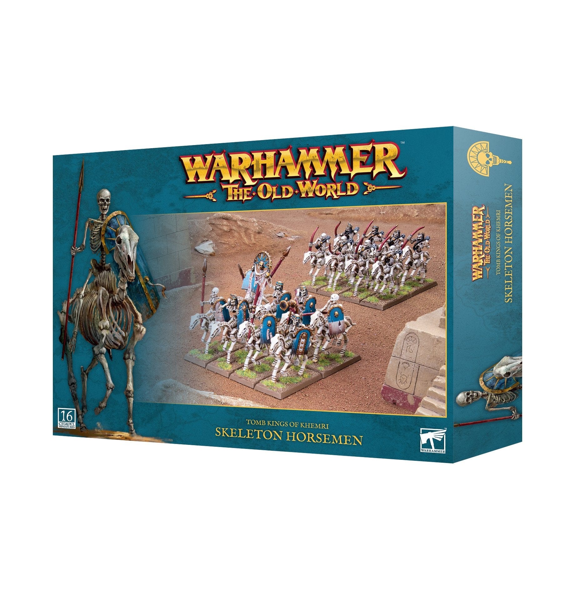 The Old World TOMB KINGS OF KHEMRI: SKELETON HORSEMEN 5011921217427