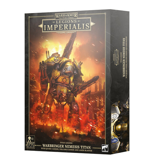 Legions Imperialis LEGIONS IMPERIALIS: WARBRINGER NEMESIS TITAN WITH QUAKE CANNON 5011921230259