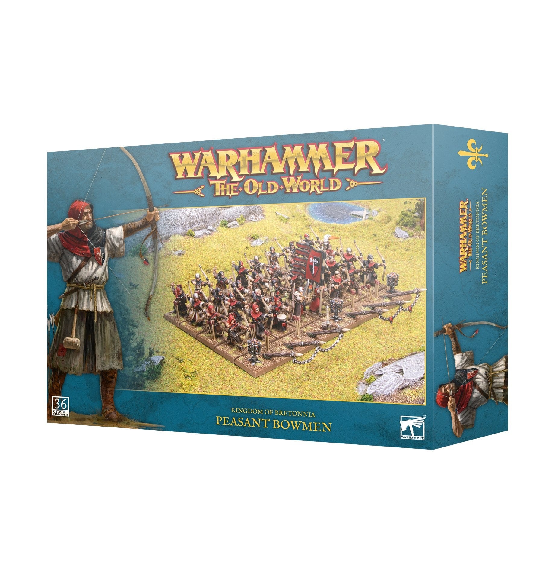 The Old World KINGDOM OF BRETONNIA: PEASANT BOWMEN 5011921206186