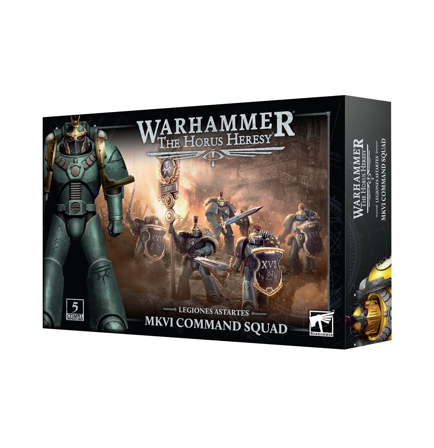 Horus Heresy HORUS HERESY: LEGIONES ASTARTES: MKVI COMMAND SQUAD 5011921222605