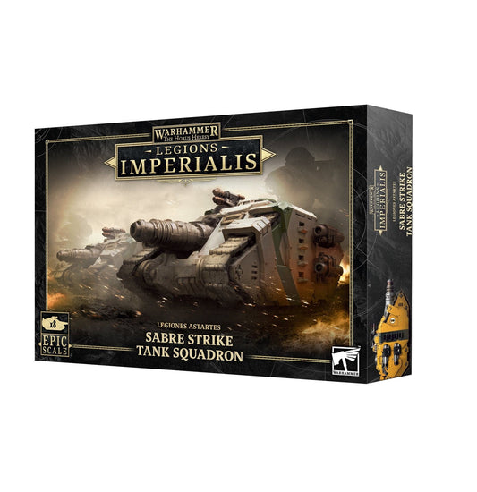 Legions Imperialis LEGIONS IMPERIALIS: SABRE STRIKE TANK SQUADRON 5011921204229