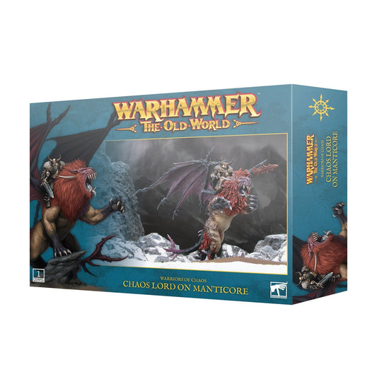 The Old World THE OLD WORLD: WARRIORS OF CHAOS: LORD ON MANTICORE 5011921206667
