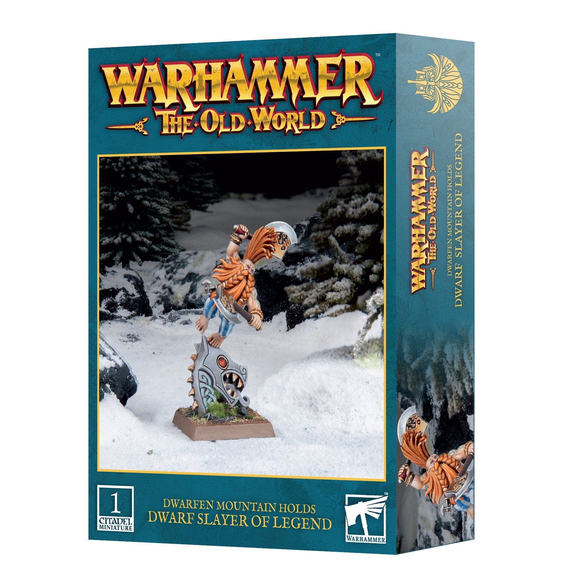 The Old World THE OLD WORLD: DWARFEN MOUNTAIN HOLDS: DWARFEN HOLDS: SLAYER OF LEGEND 5011921232628