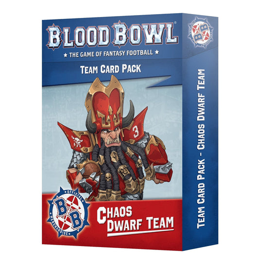Blood Bowl BLOOD BOWL: CHAOS DWARF CARDS 5011921233670