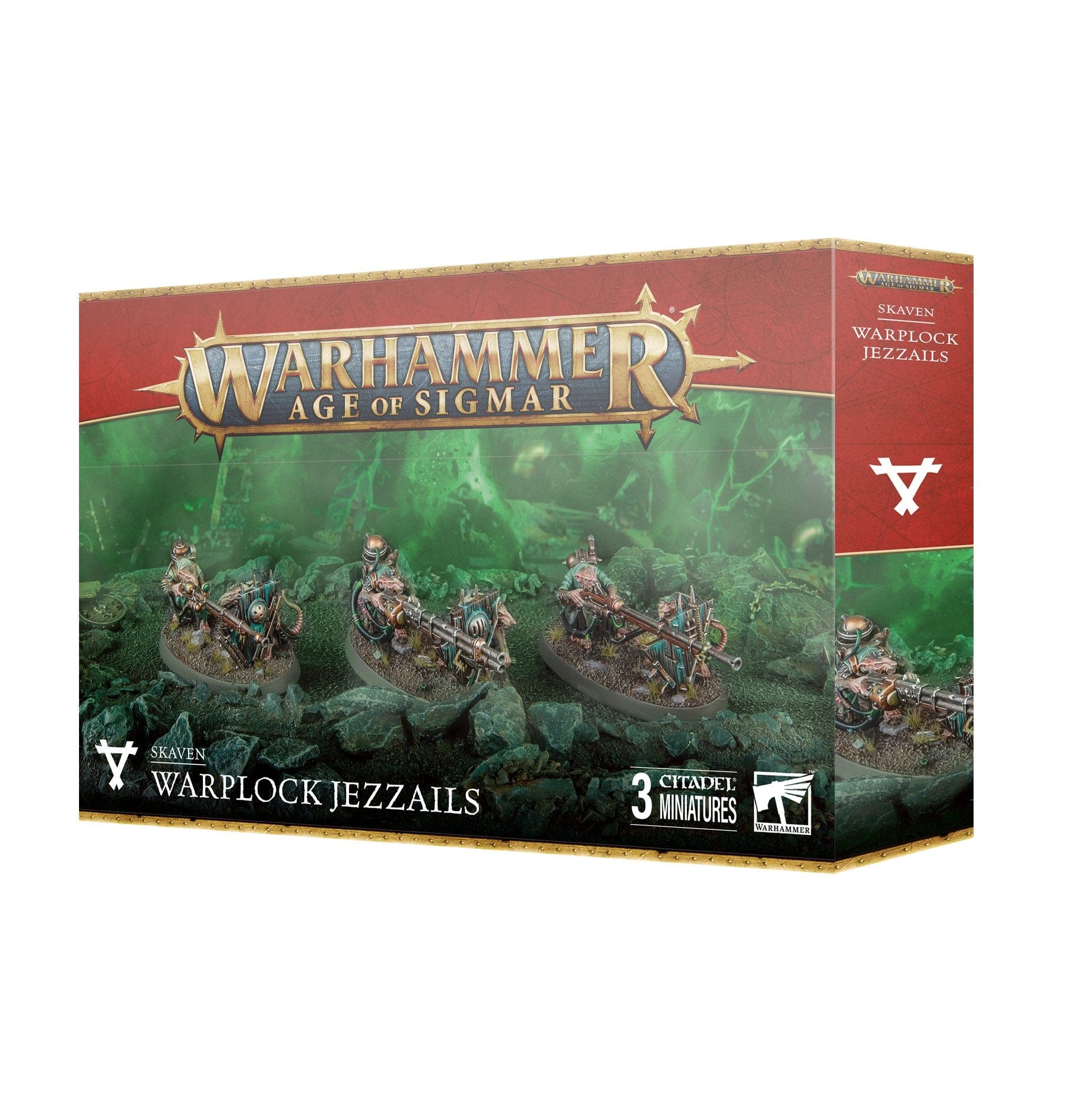 Skaven SKAVEN: WARPLOCK JEZZAILS 5011921219094