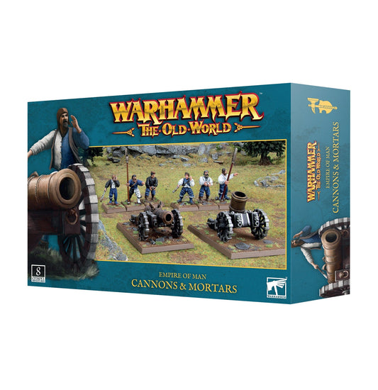 The Old World THE OLD WORLD: EMPIRE OF MAN: CANNONS & MORTARS 5011921206483