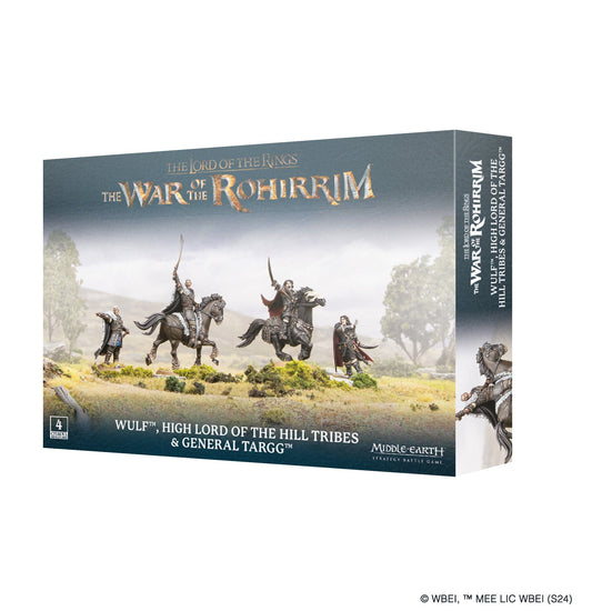 Lord of the Rings/The Hobbit MIDDLE-EARTH SBG: WULF HIGH LORD OF THE HILL TRIBES & GENERAL TARGG 5011921244966