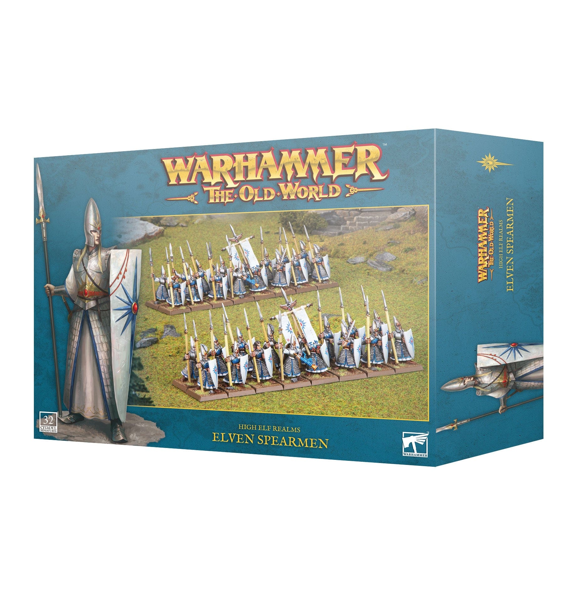 The Old World THE OLD WORLD: HIGH ELF REALMS: ELVEN SPEARMEN 5011921221646