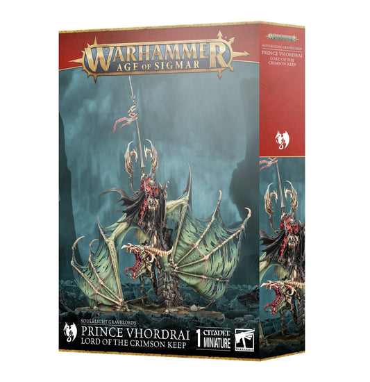 GW Models Soulblight Gravelords: Prince Vhordrai Lord/Crimson Keep 5011921226061