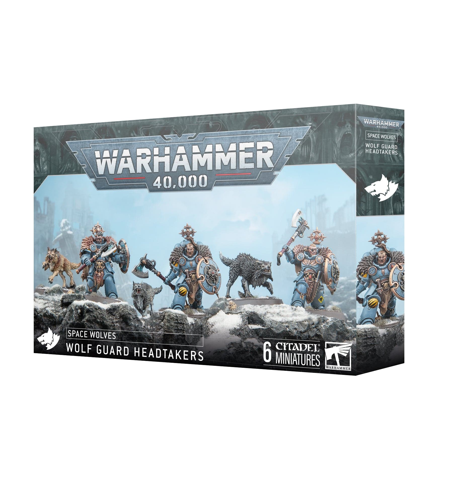 Space Wolves SPACE WOLVES: WOLF GUARD HEADTAKERS 5011921247844