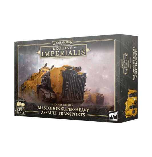 Legions Imperialis LEGIONS IMPERIALIS: MASTODON SUPER-HEAVY ASSAULT TRANSPORTS 5011921248285
