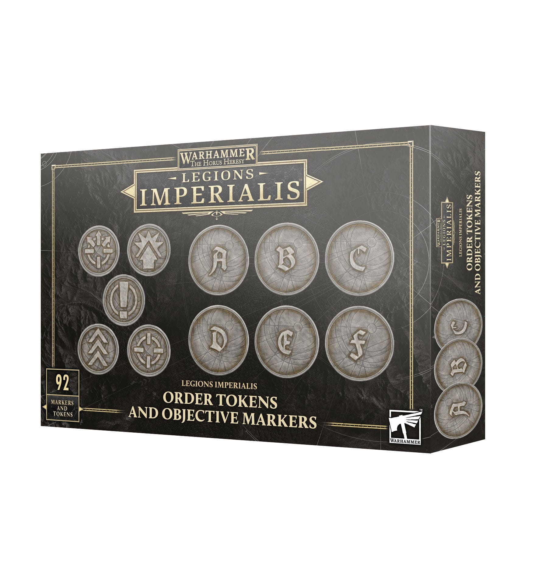 Legions Imperialis LEGIONS IMPERIALIS: ORDER TOKENS AND OBJECTIVES MARKERS 5011921257416
